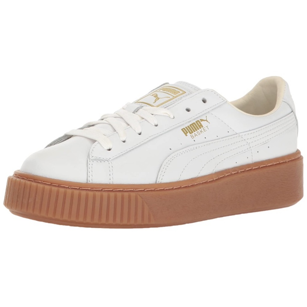 Puma Basket Platform Core Sneakers - White